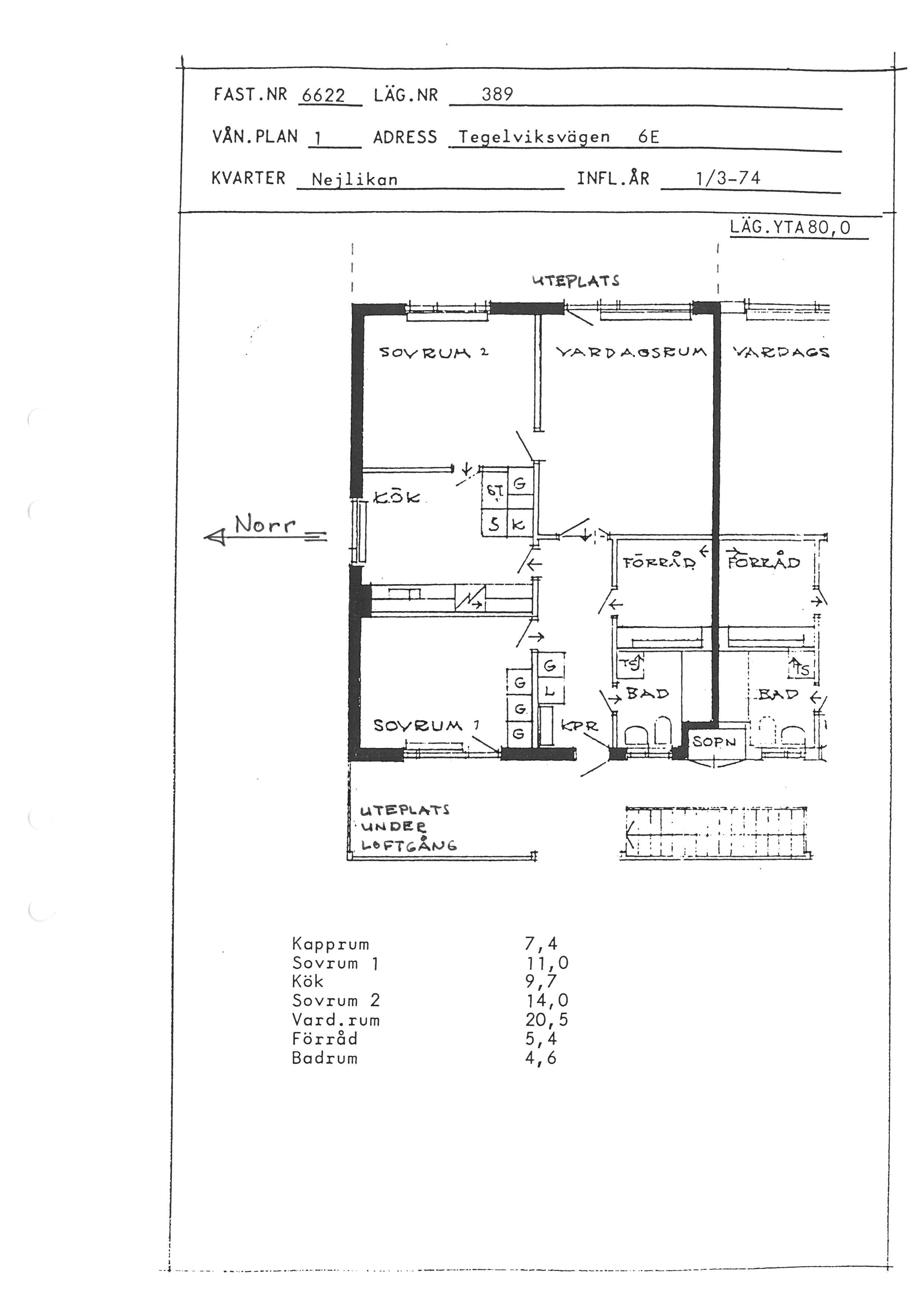 Tegelviksvägen 6 E, 591 70, MOTALA 3