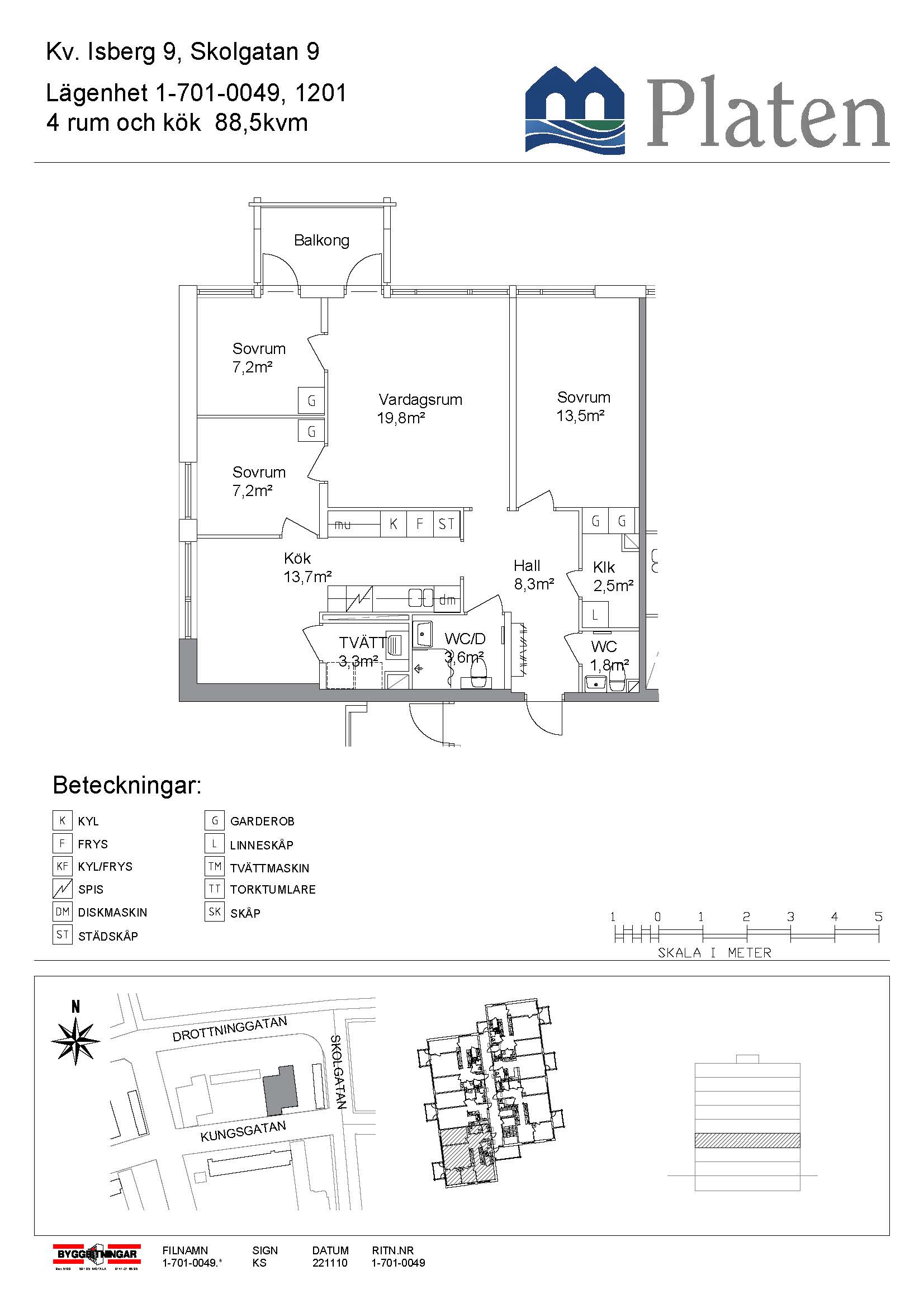 Skolgatan 9, 591 30, Motala