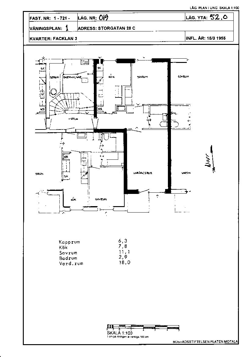 Storgatan 28 C, 591 38, MOTALA
