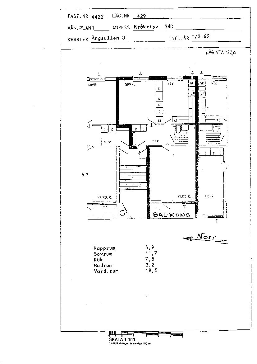 Kråkrisvägen 34 D, 591 54, MOTALA