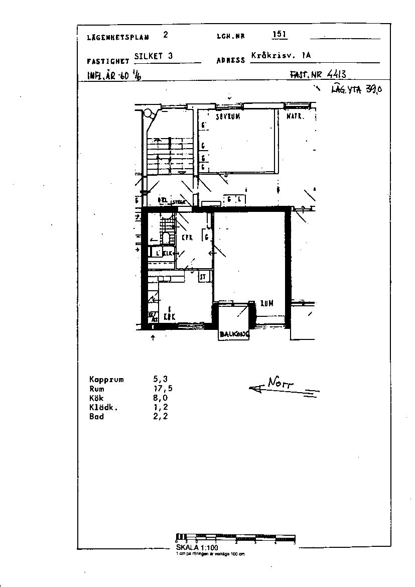 Kråkrisvägen 1 A, 591 54, MOTALA