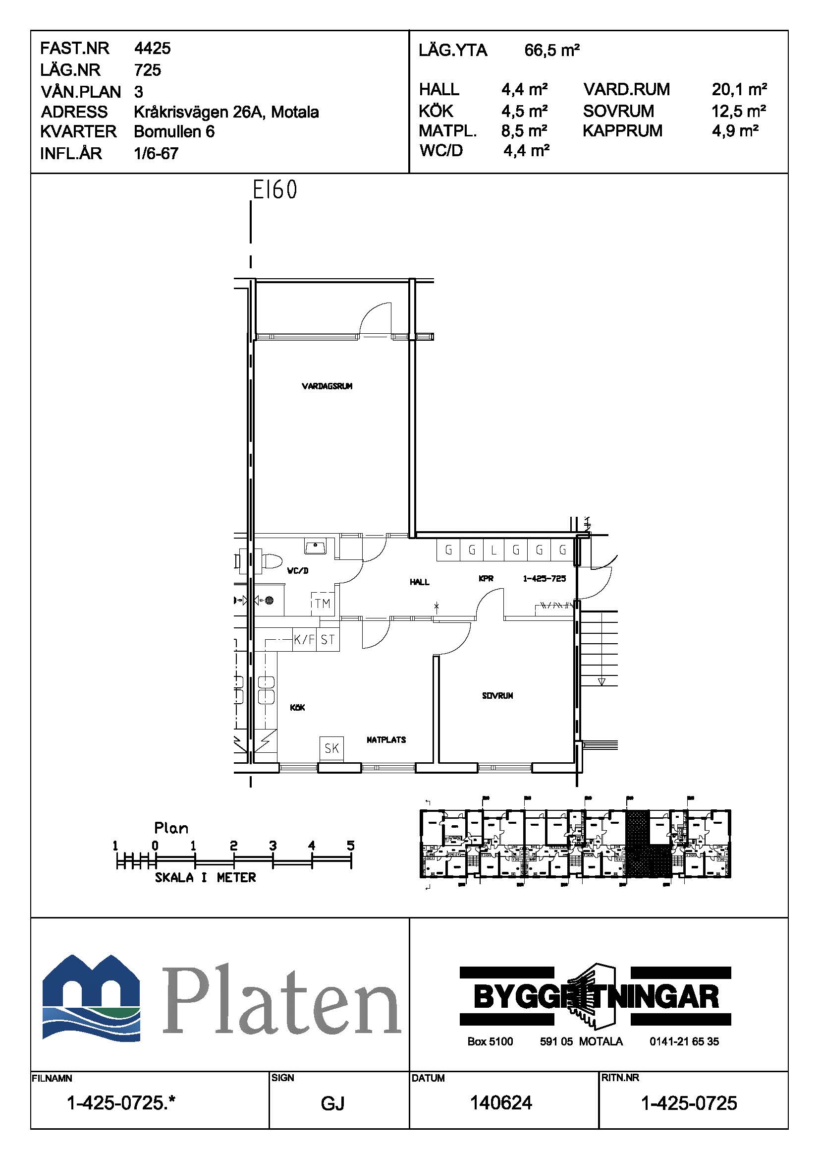 Kråkrisvägen 26 A, 591 55, Motala