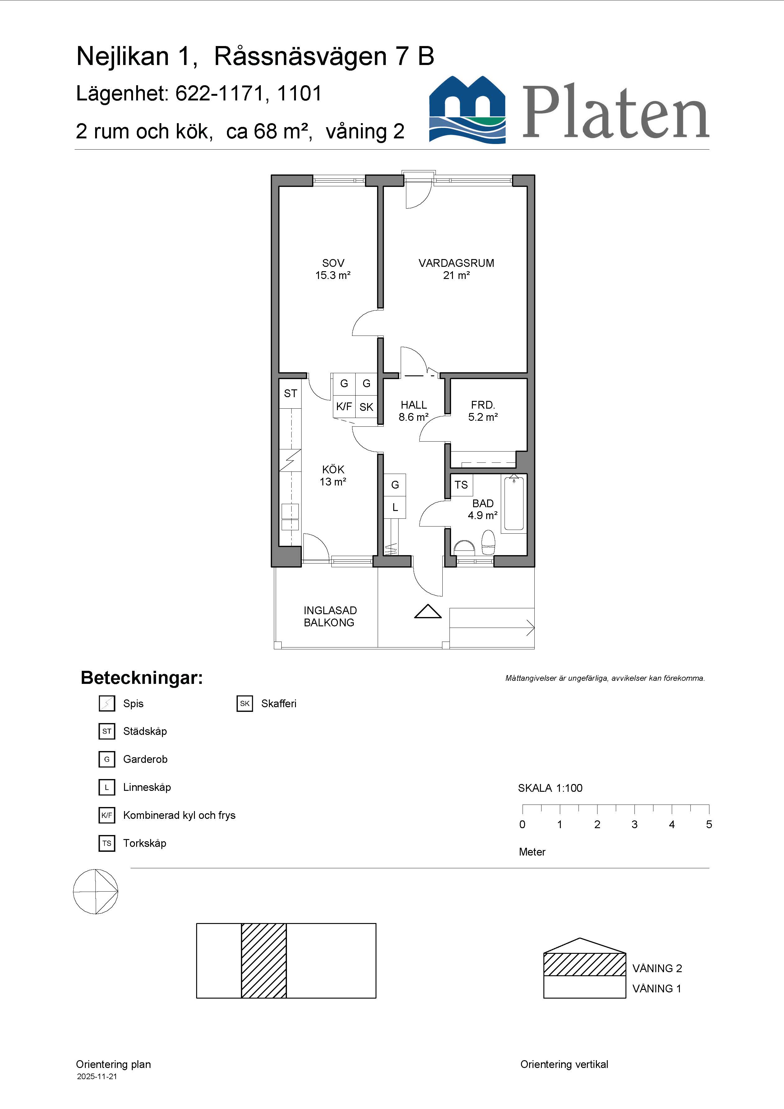 Råssnäsvägen 7 B, 591 70, MOTALA