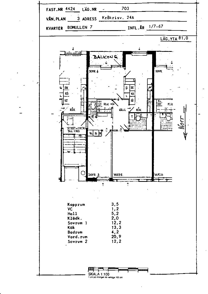 Kråkrisvägen 24 A, 591 55, Motala