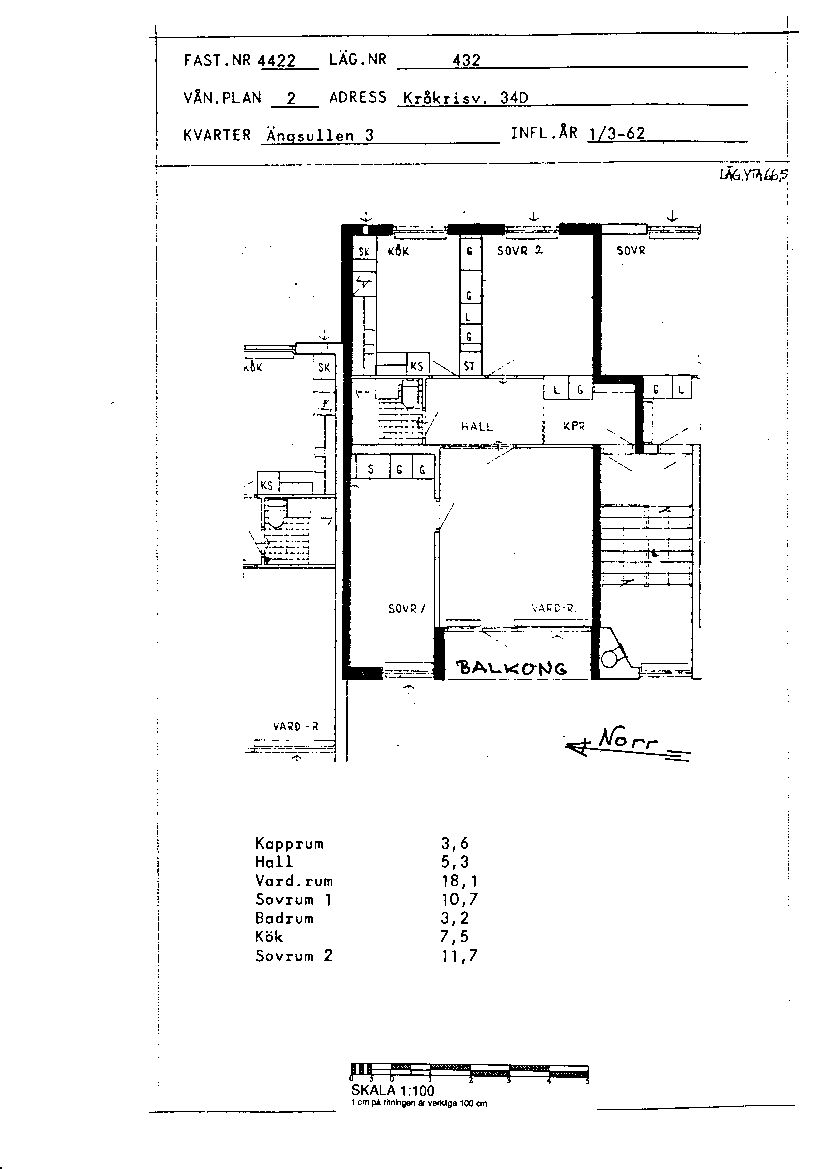 Kråkrisvägen 34 D, 591 54, MOTALA