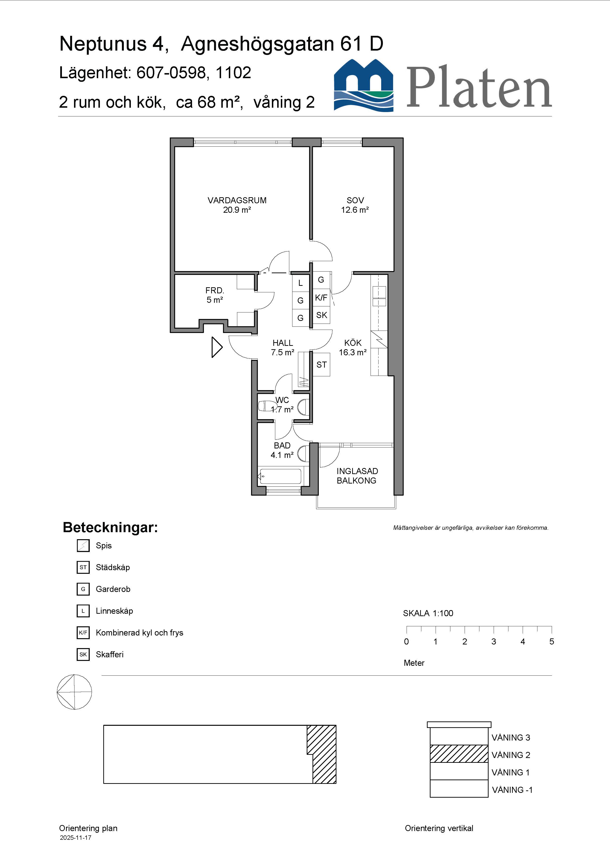 Agneshögsgatan 61 D, 591 71, MOTALA