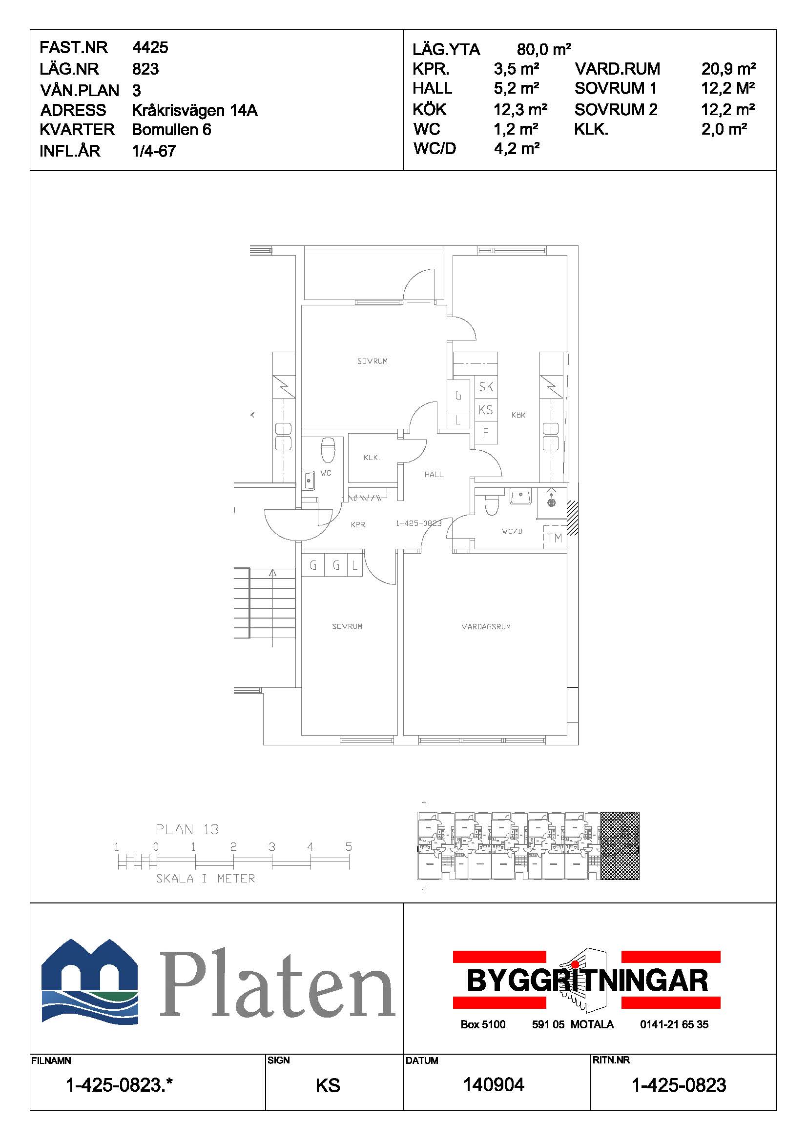 Kråkrisvägen 14 A, 591 55, Motala