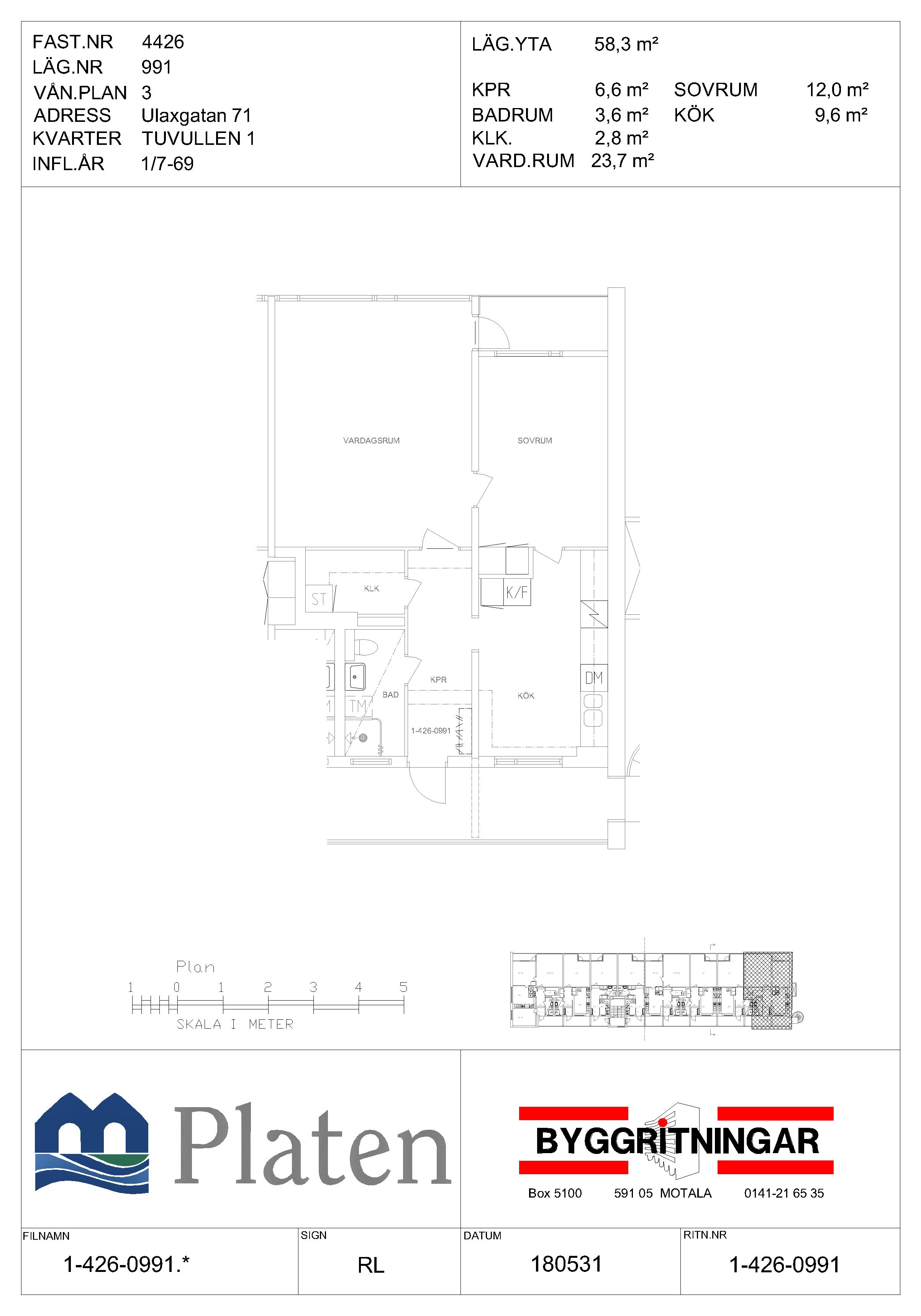 Ulaxgatan 71 Z, 591 54, Motala