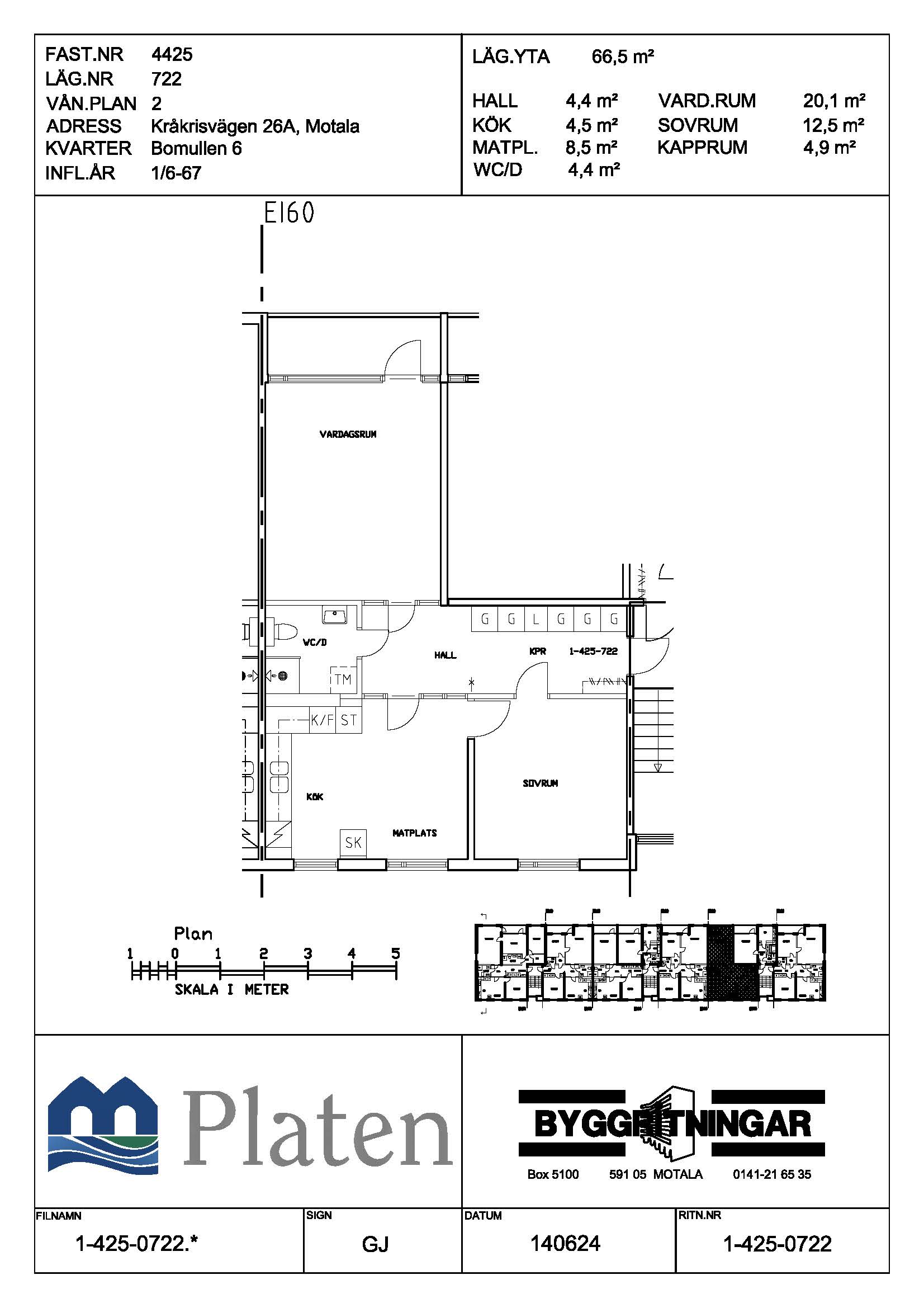 Kråkrisvägen 26 A, 591 55, Motala