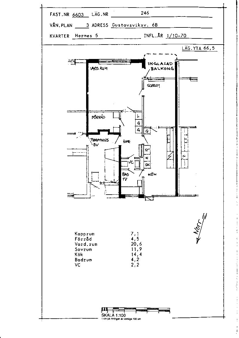 Gustavsviksvägen 6 B, 591 73, Motala