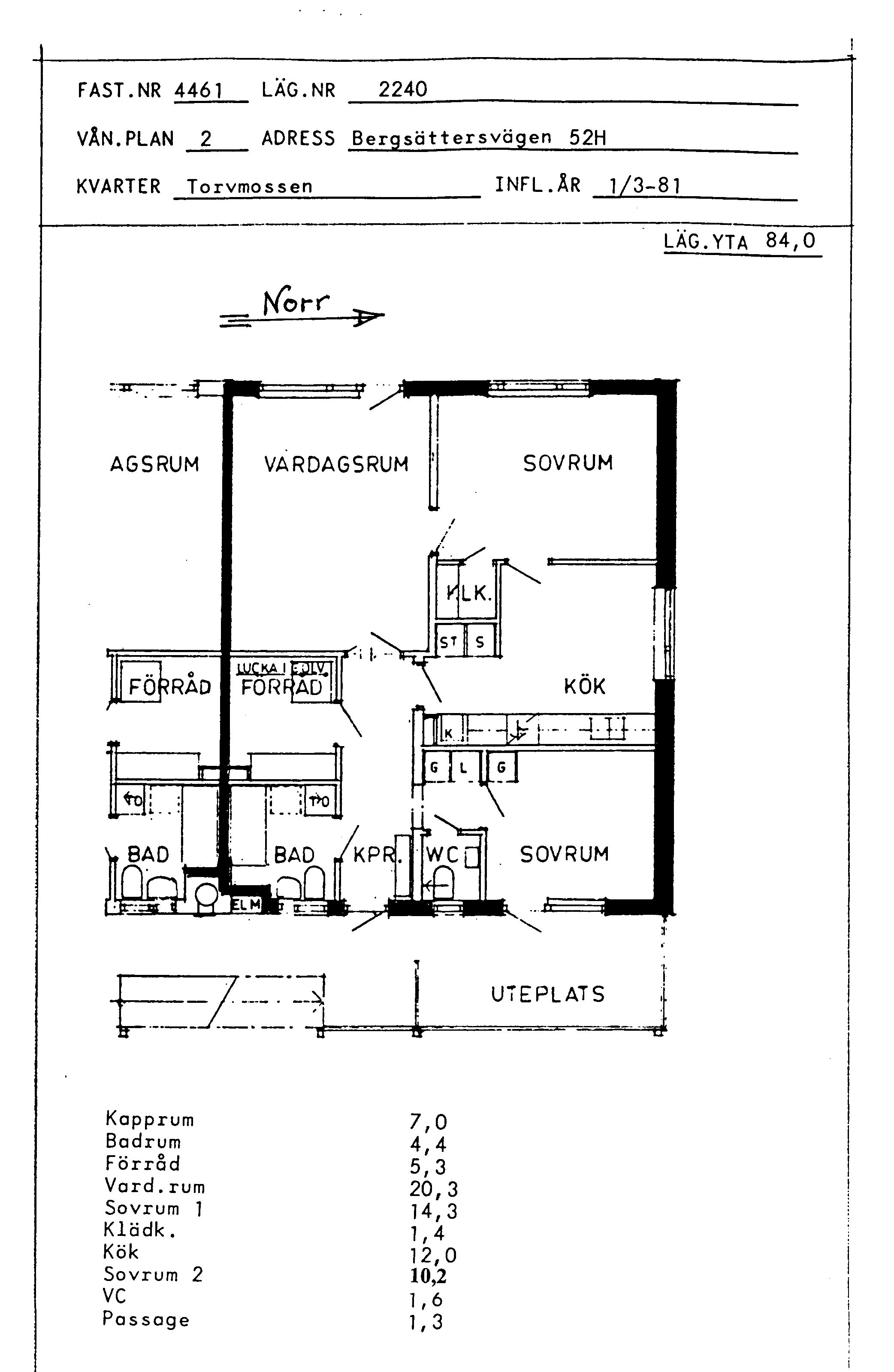 Bergsättersvägen 52 H, 591 51, MOTALA