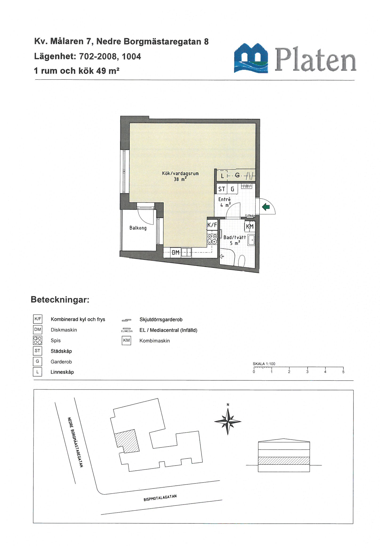 Nedre Borgmästaregatan 8, 591 30, Motala
