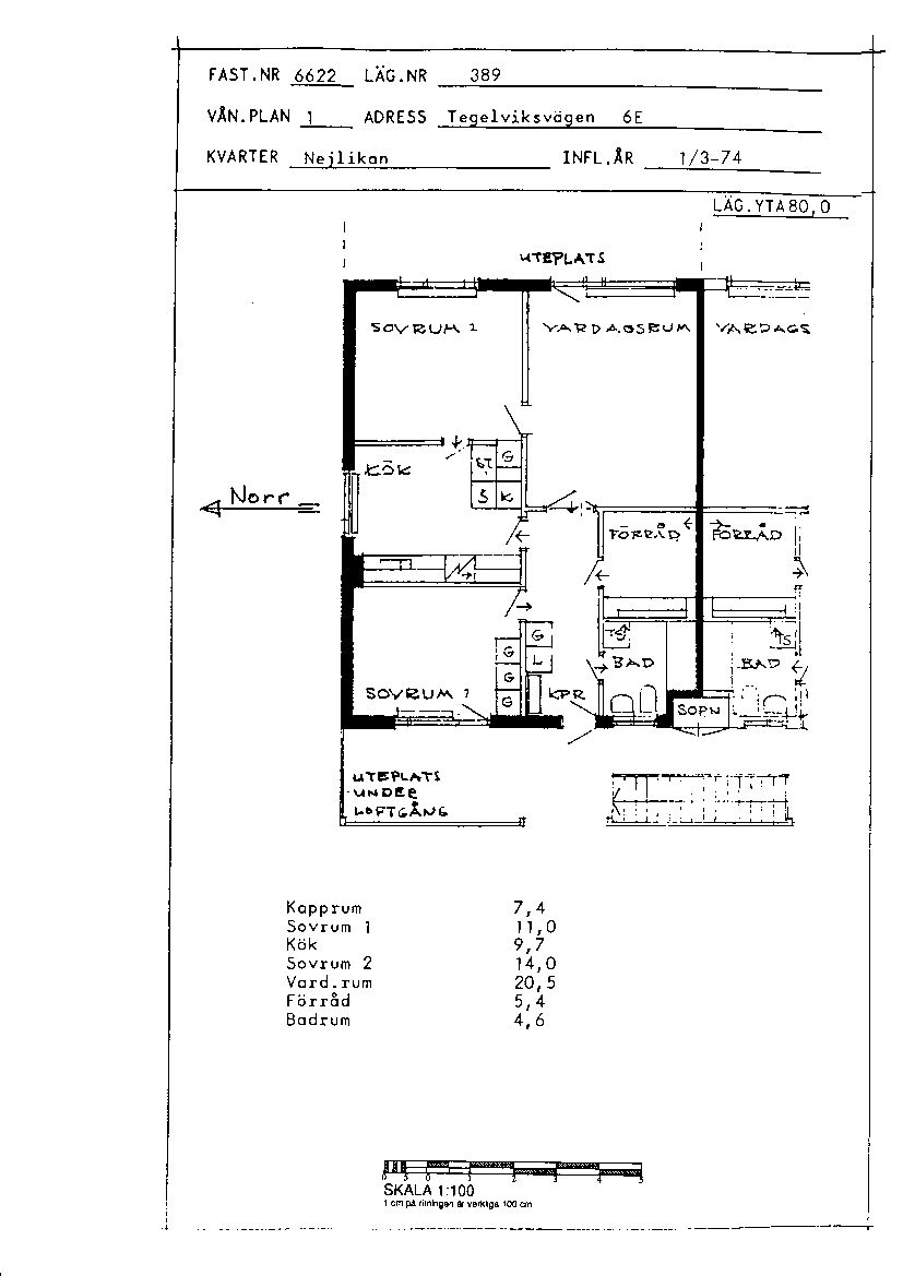 Tegelviksvägen 6 E, 591 70, MOTALA 2