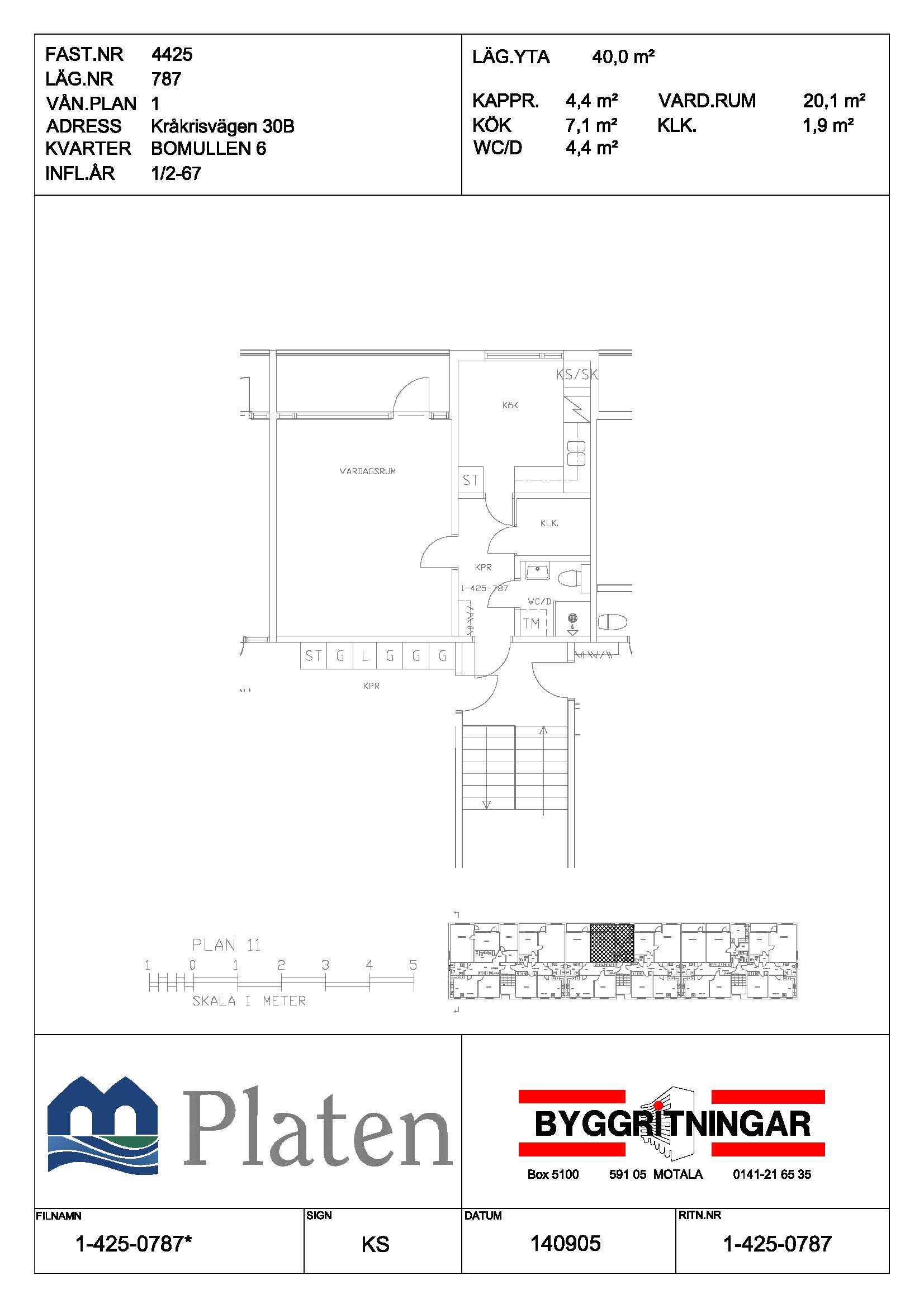 Kråkrisvägen 30 B, 591 55, MOTALA