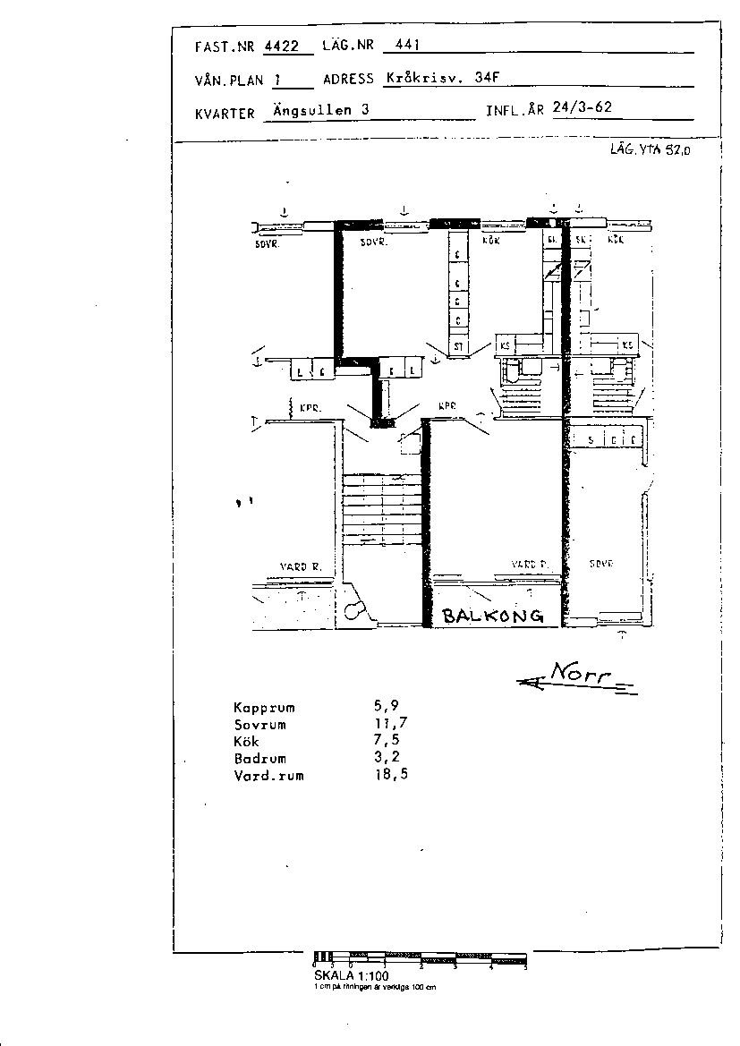 Kråkrisvägen 34 F, 591 54, MOTALA