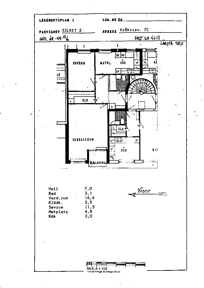 Kråkrisvägen 7 C, 591 54, Motala