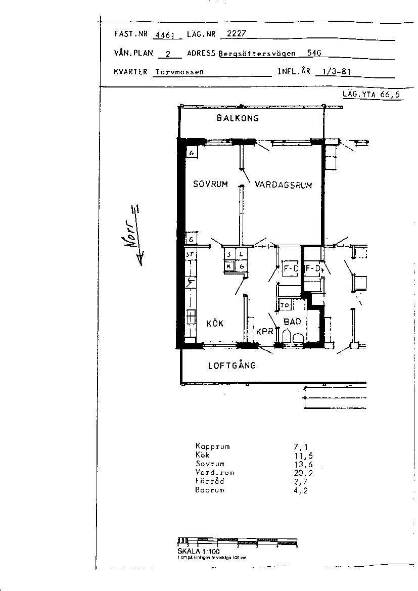 Bergsättersvägen 54 G, 591 51, MOTALA 3