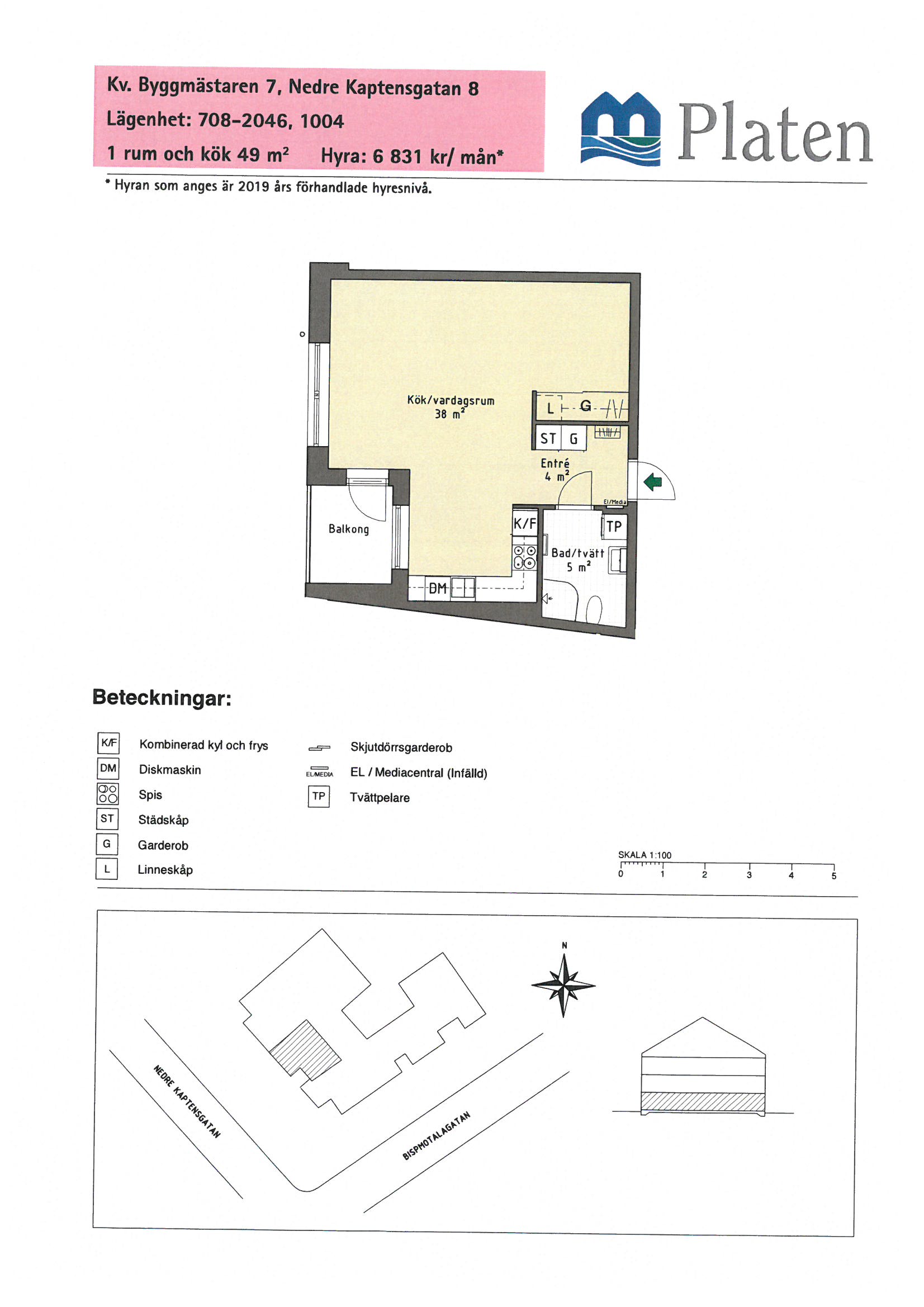 Nedre Kaptensgatan 8, 591 27, Motala