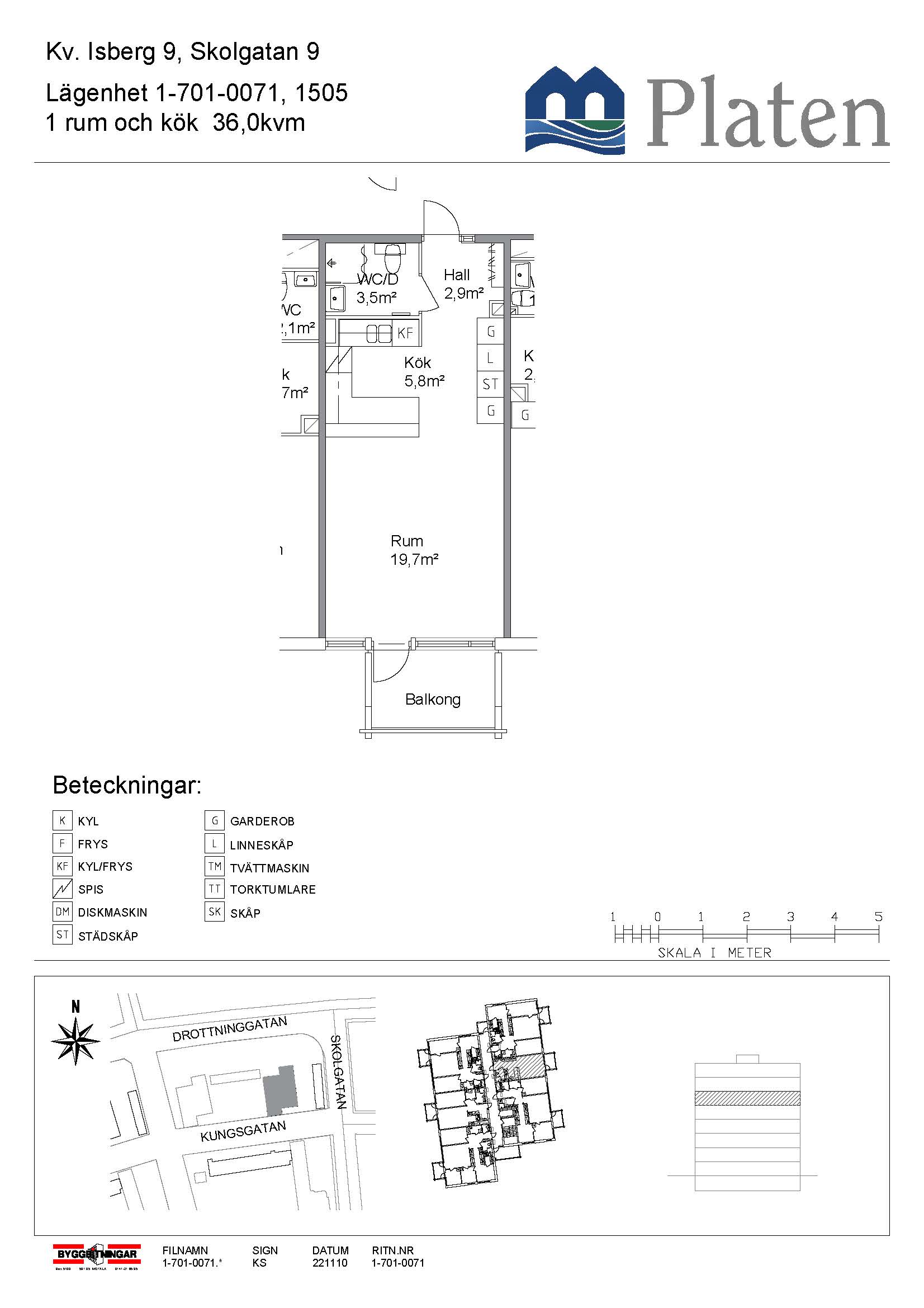Skolgatan 9, 591 30, Motala