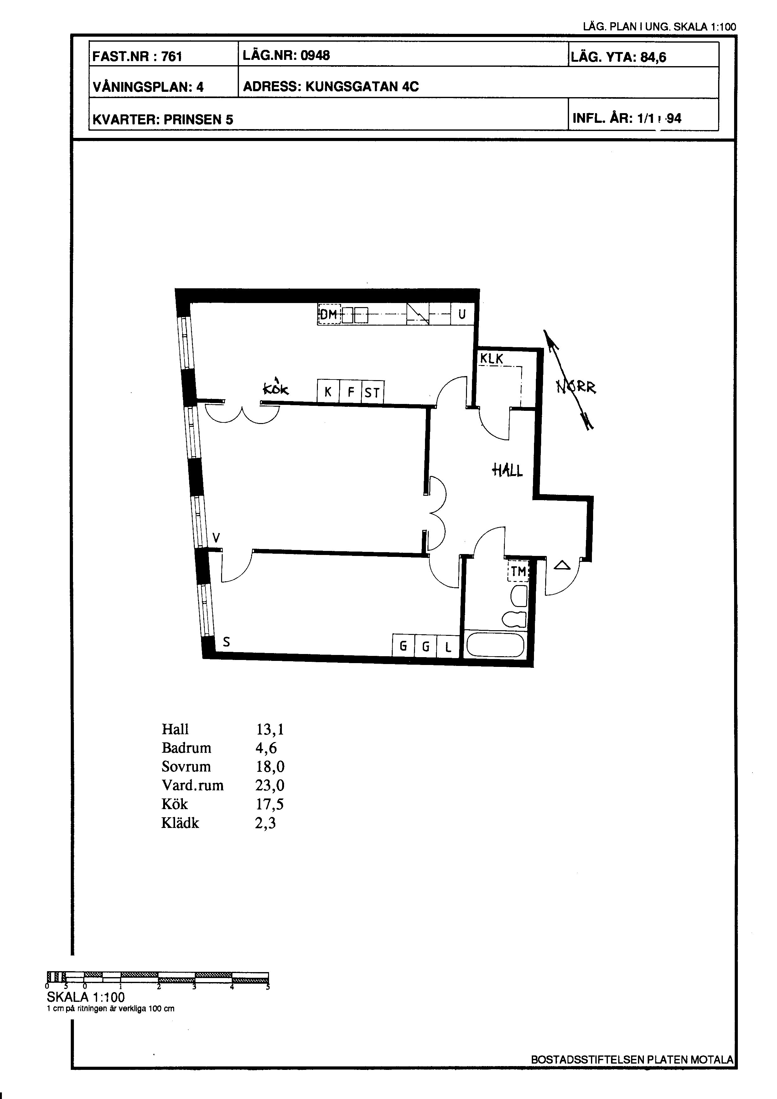Kungsgatan 4 C, 591 30, Motala 2