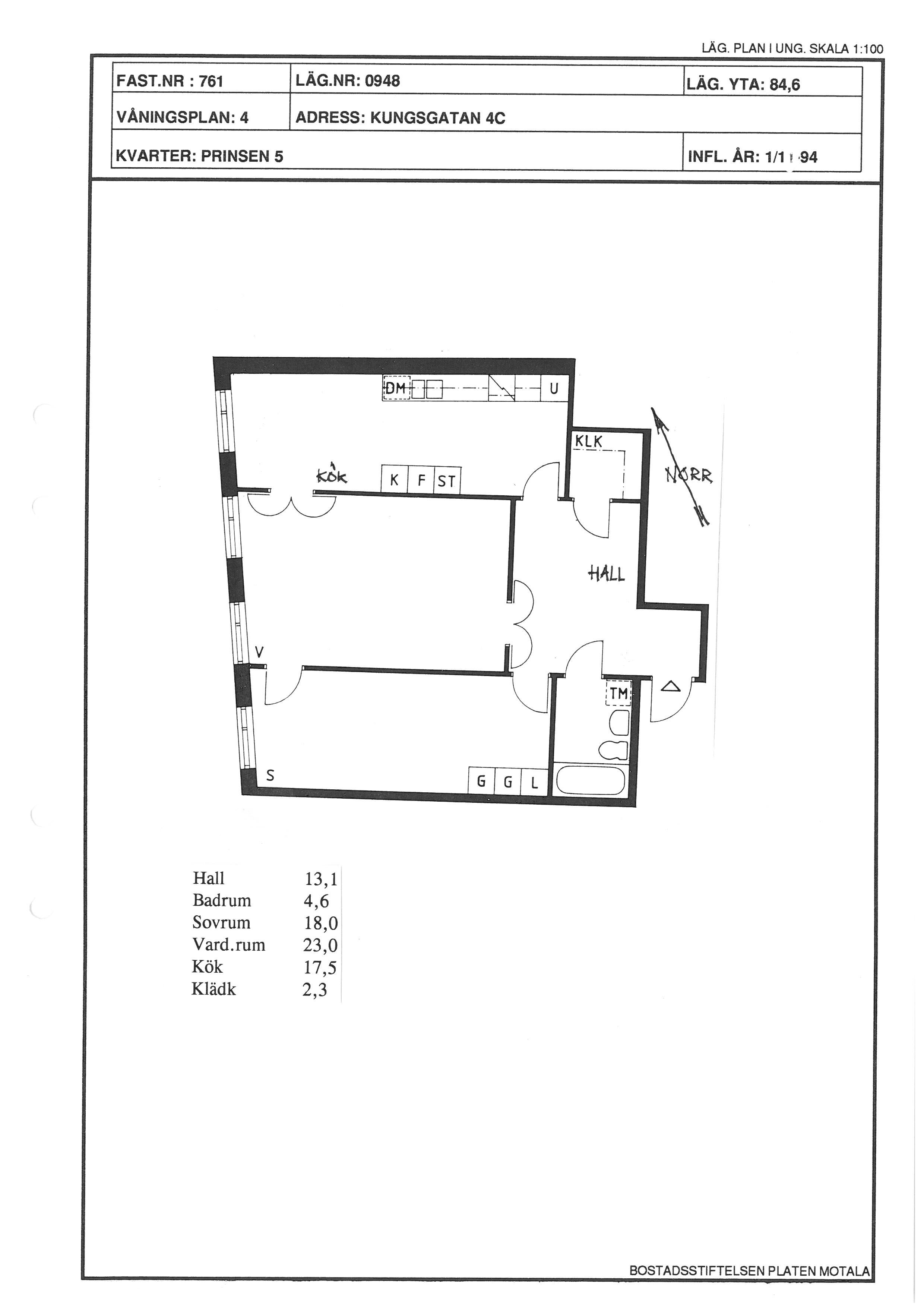 Kungsgatan 4 C, 591 30, Motala 3