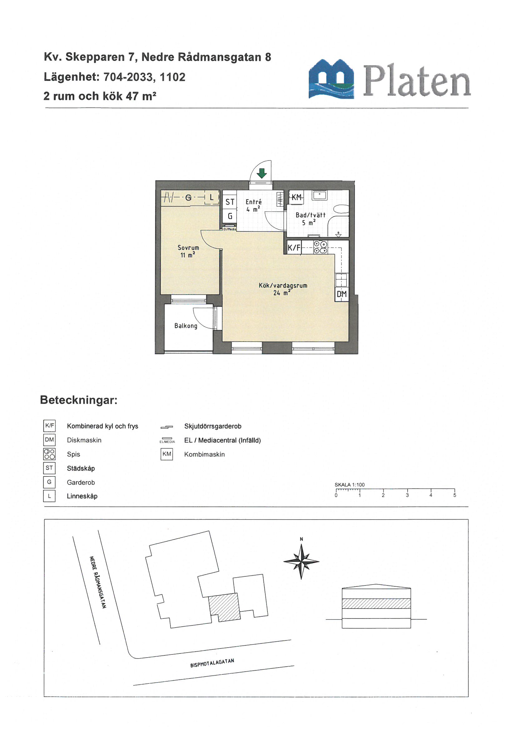 Nedre Rådmansgatan 8, 591 26, Motala
