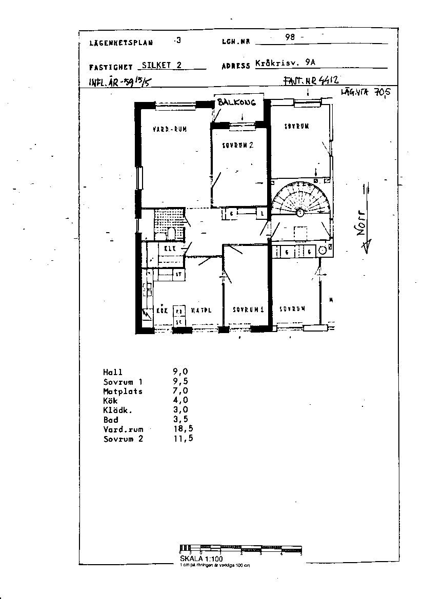 Kråkrisvägen 9 A, 591 54, Motala