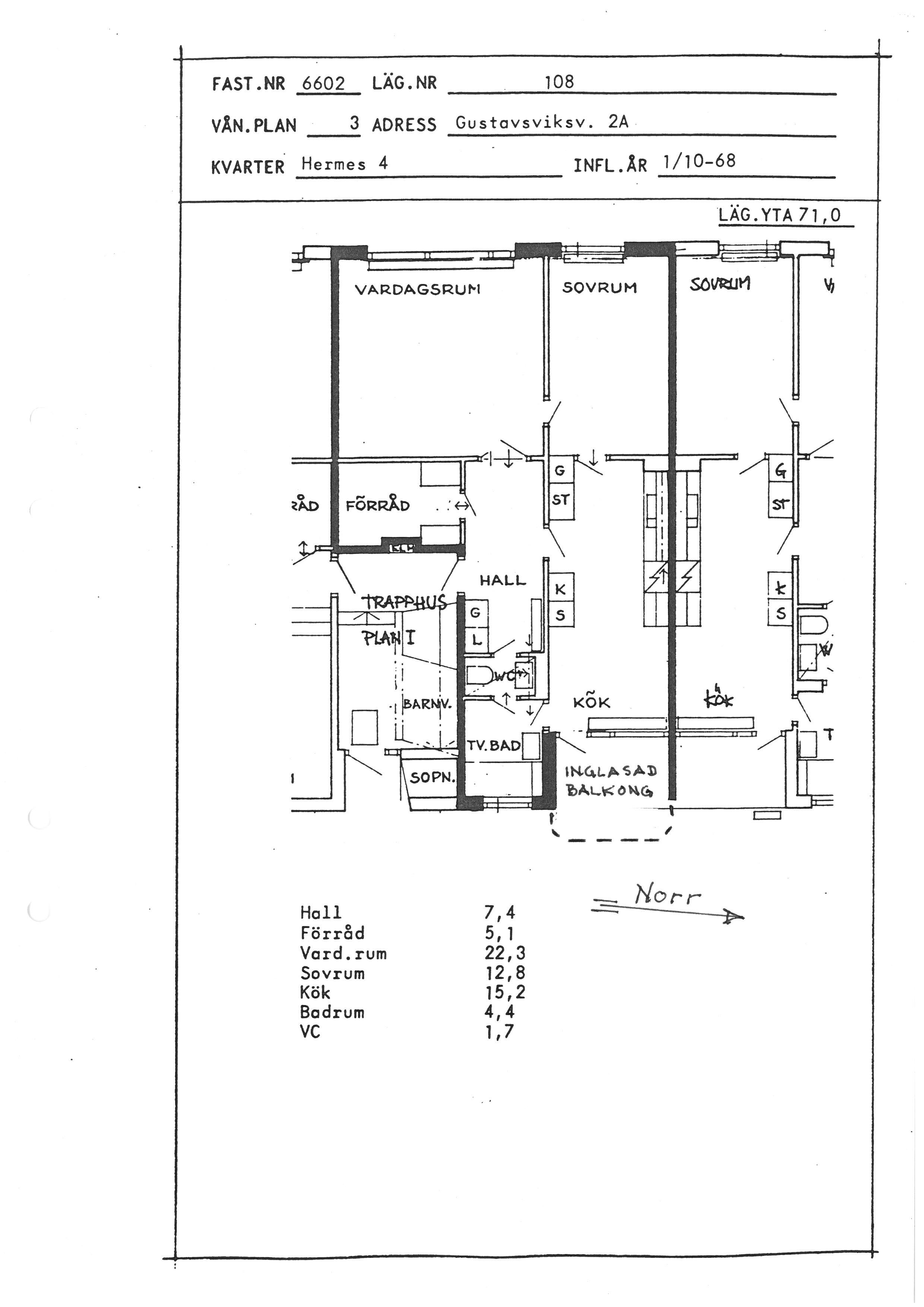 Gustavsviksvägen 2 A, 591 73, MOTALA 3