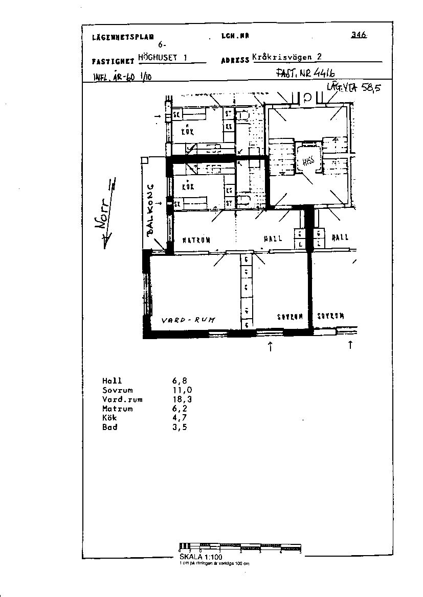 Kråkrisvägen 2, 591 55, Motala