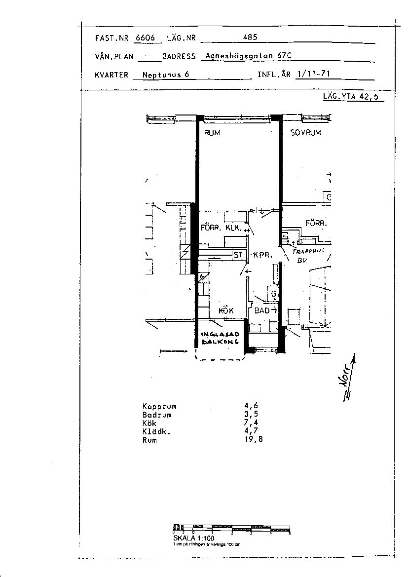 Agneshögsgatan 67 C, 591 71, MOTALA 2