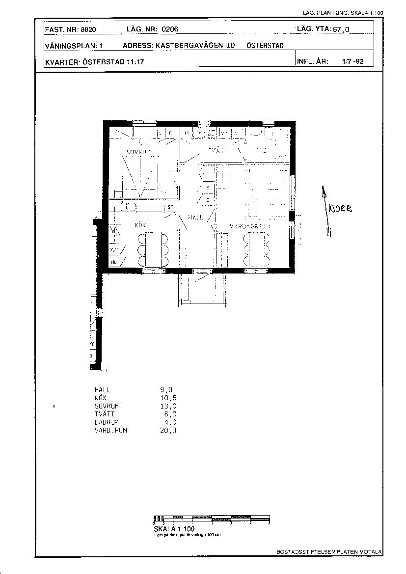 Kastbergavägen 10, 591 95, MOTALA