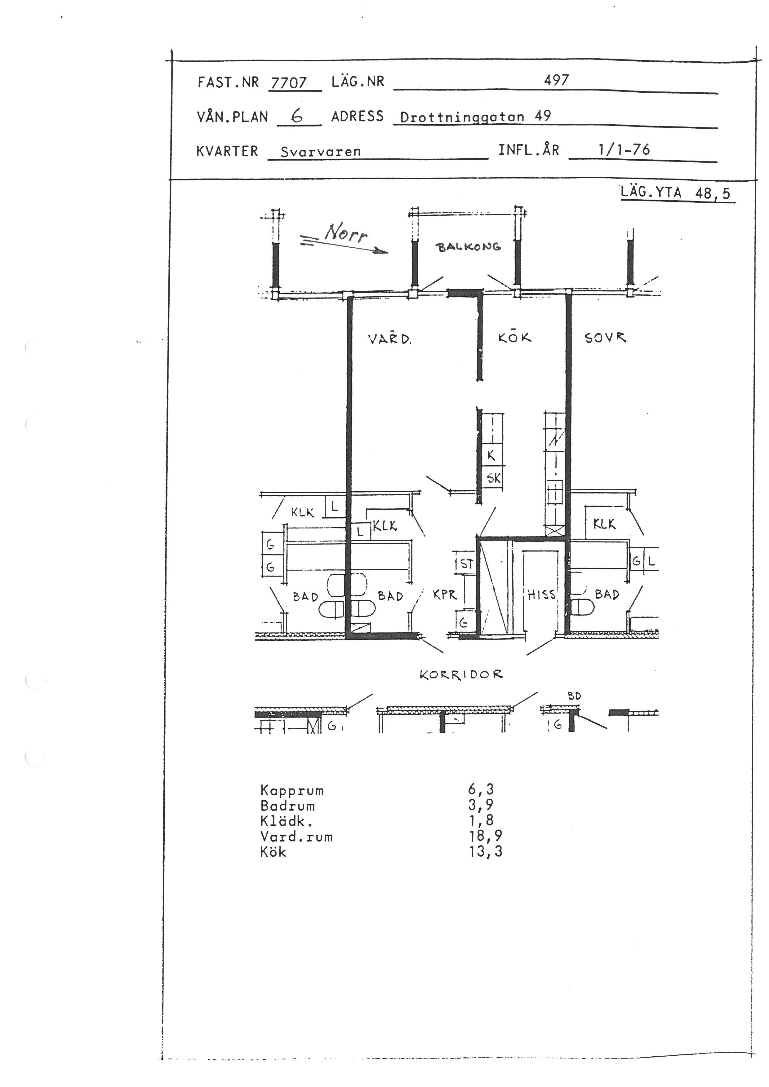 Nedre Kaptensgatan 10, 591 27, MOTALA 3