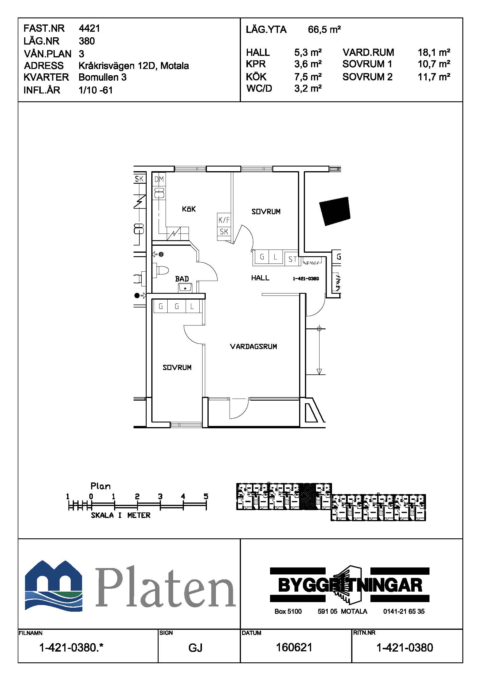 Kråkrisvägen 12 D, 591 55, Motala