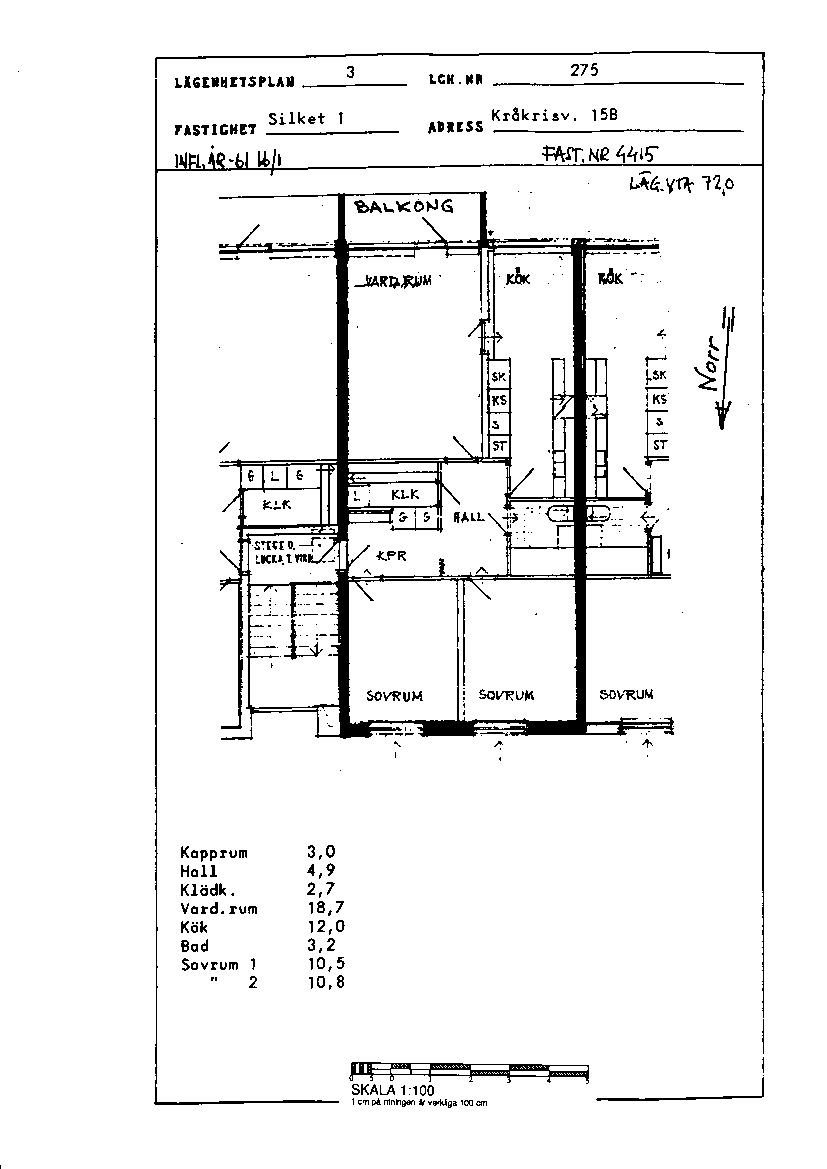 Kråkrisvägen 15 C, 591 54, MOTALA 2