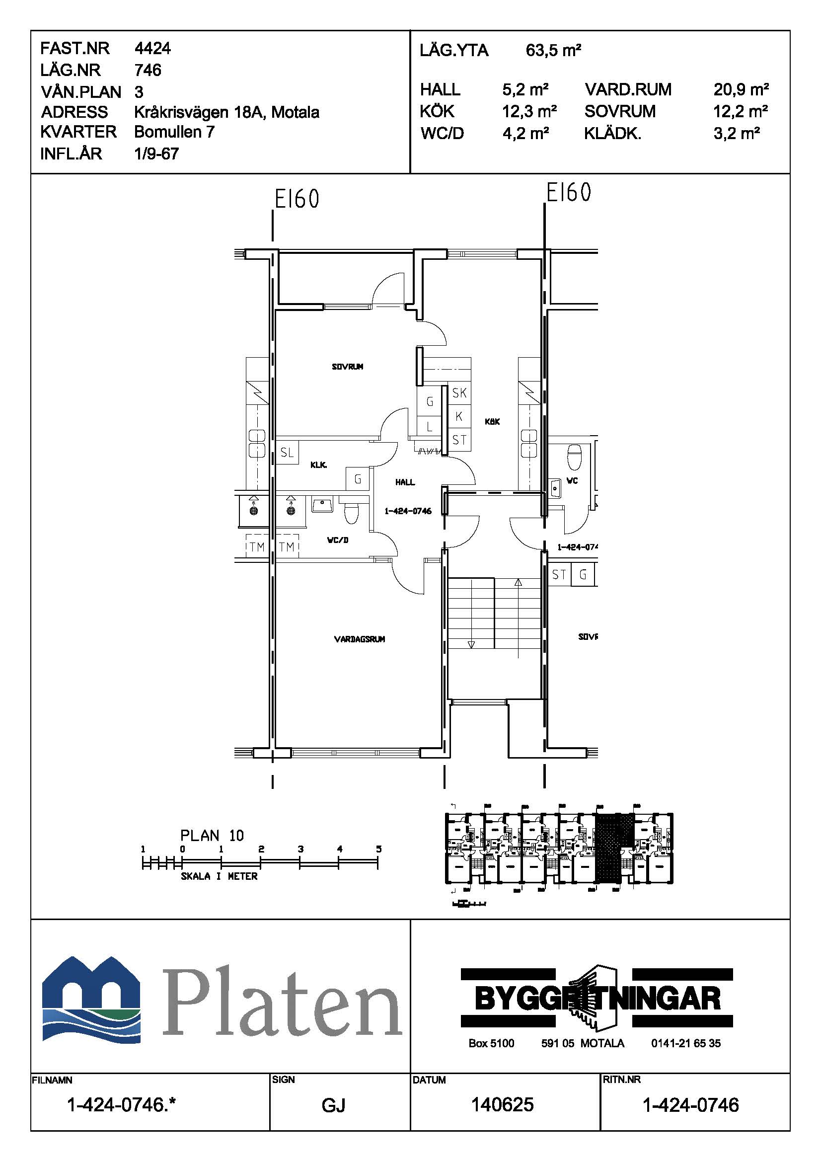 Kråkrisvägen 18 A, 591 55, Motala
